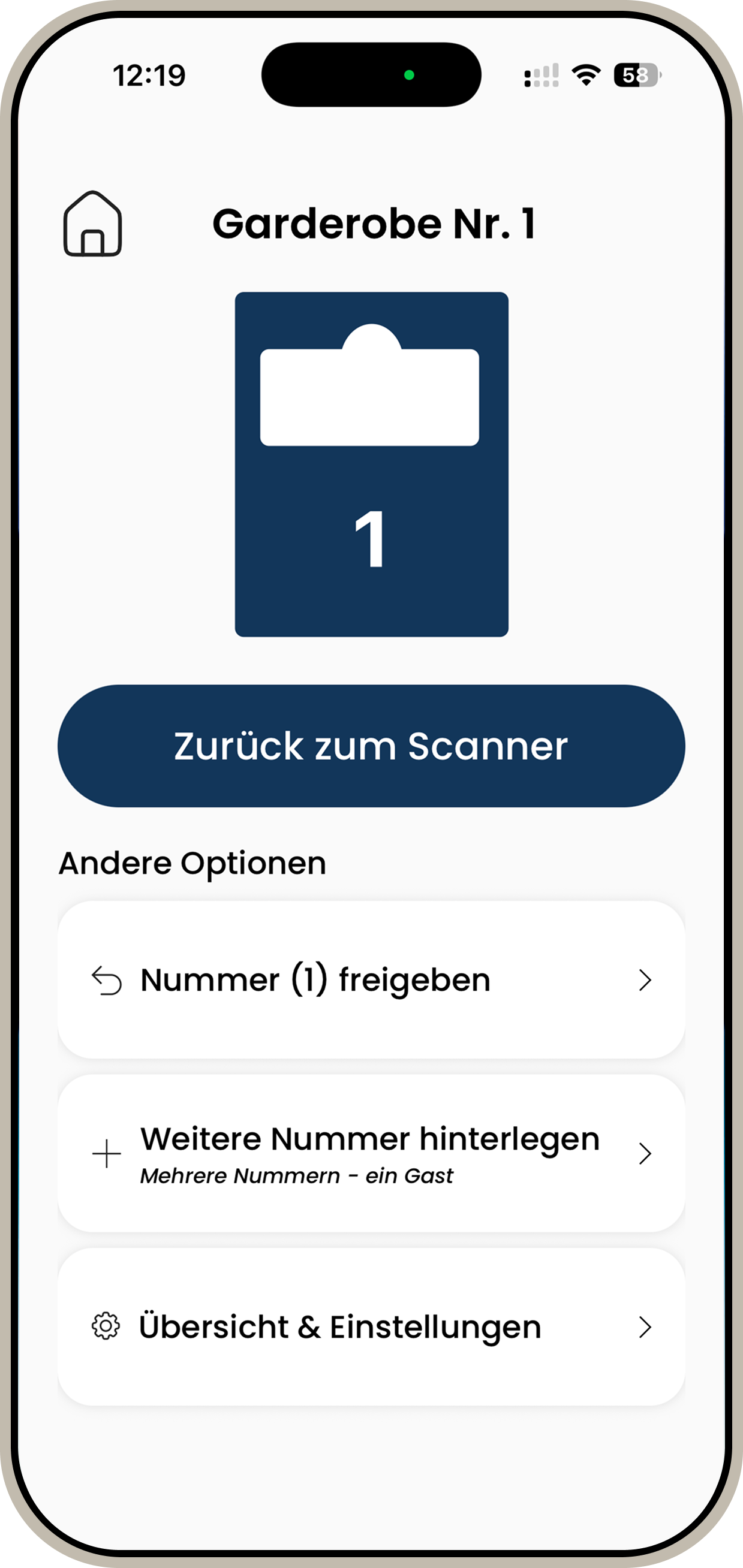 Schritt 3: Abholung